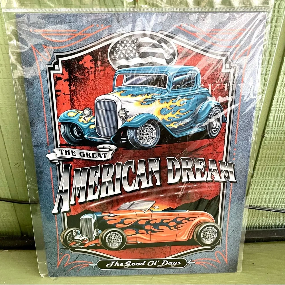 NEW The Great American Dream Metal Sign